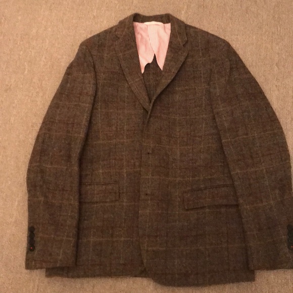 brooks brothers tweed suit